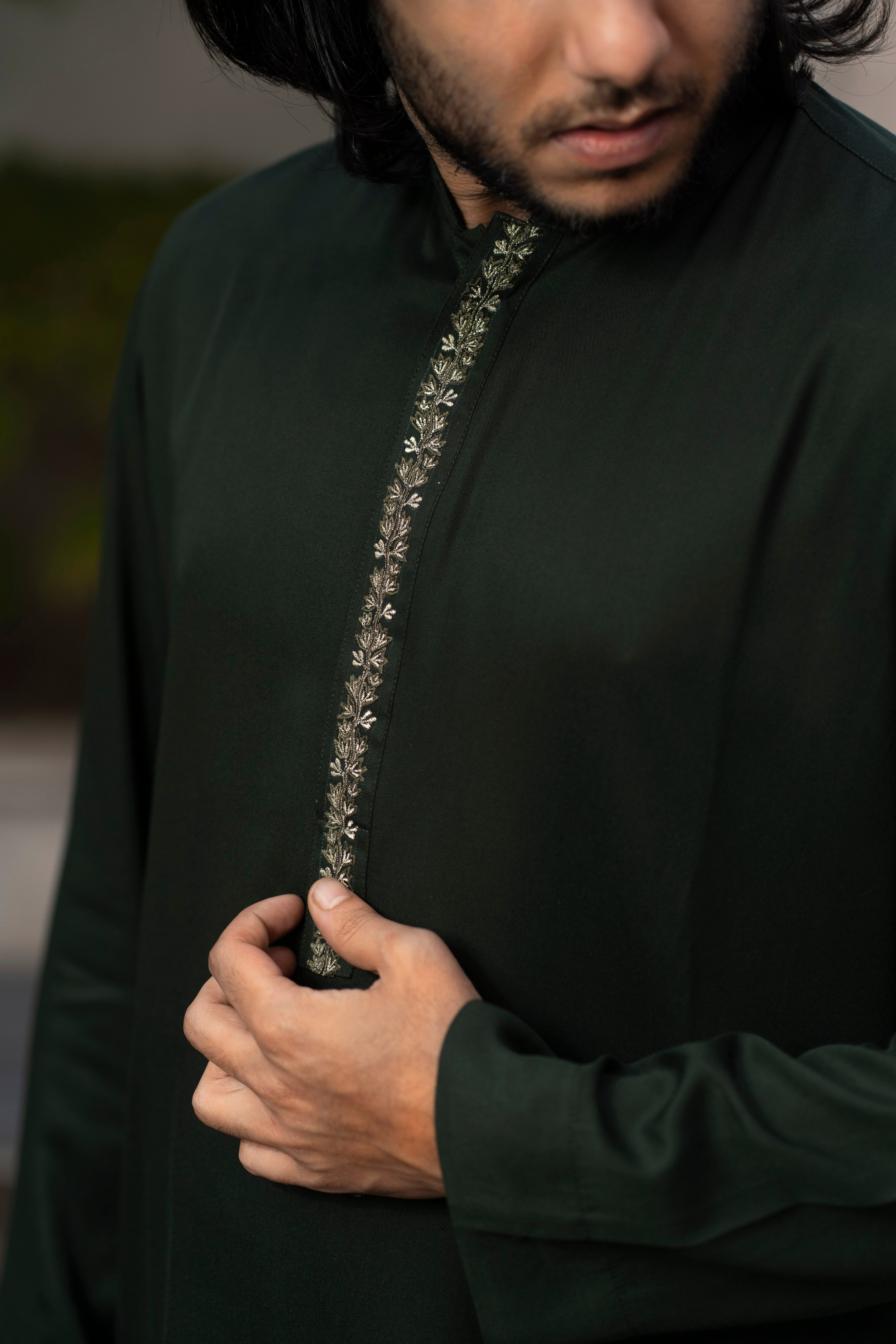 Sarfaraz Green Panjabi