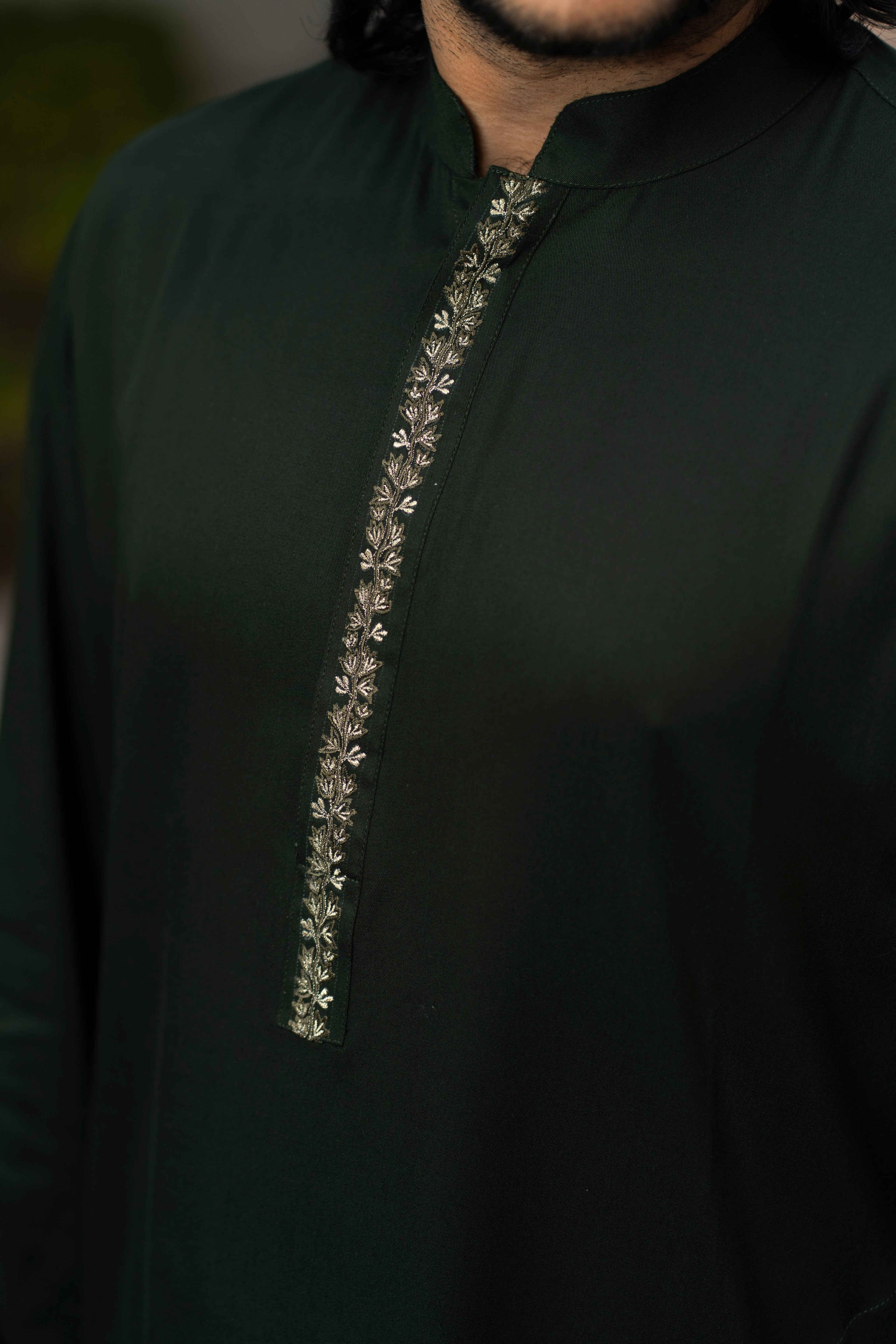 Sarfaraz Green Panjabi