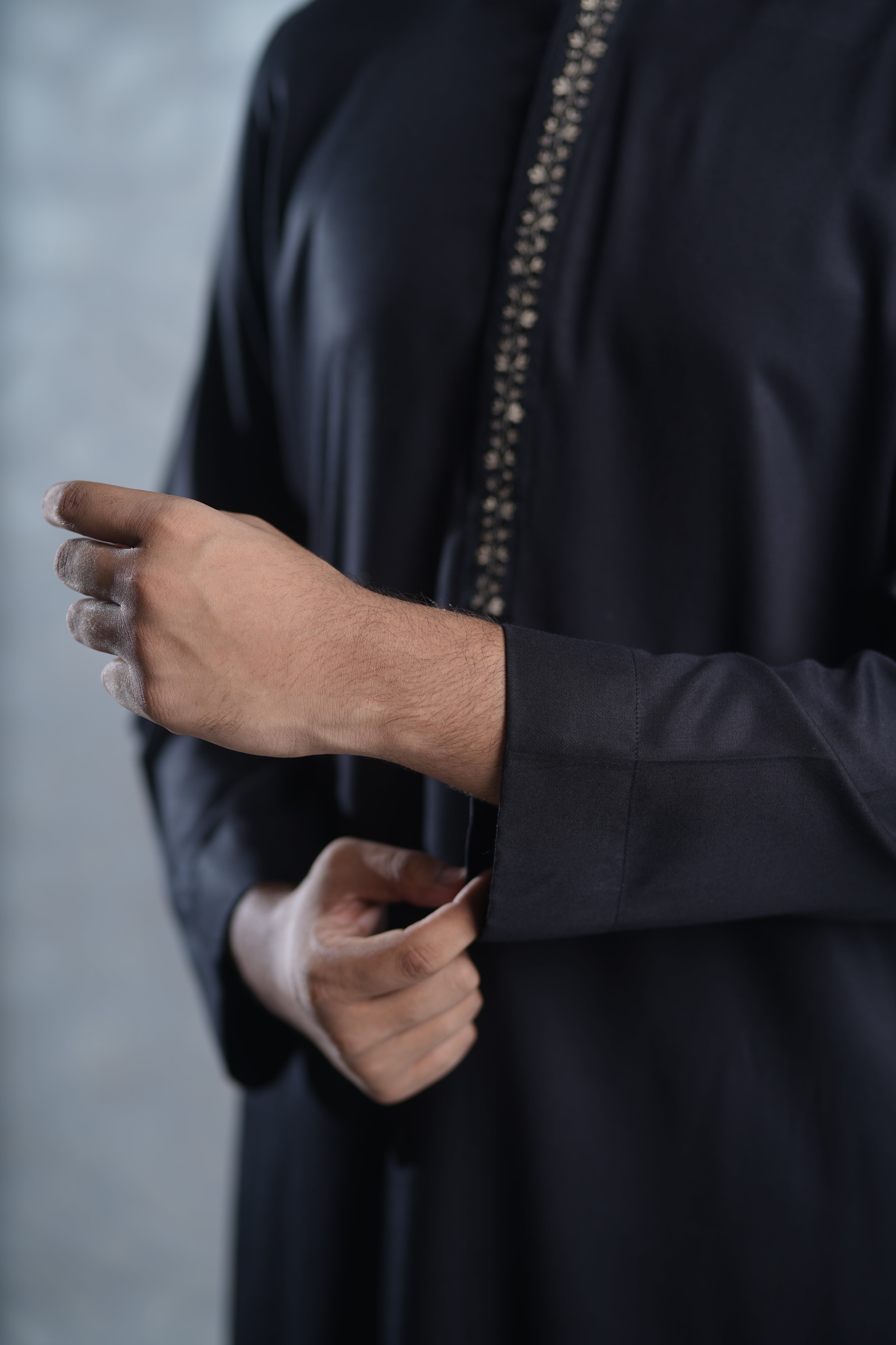 Sarafaraz Black Panjabi