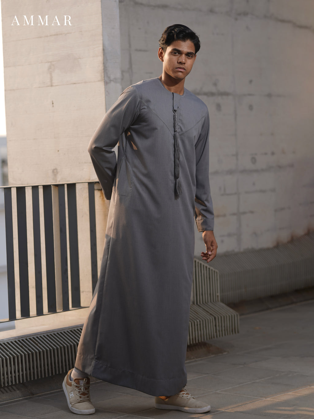 Slate Grey Kandura