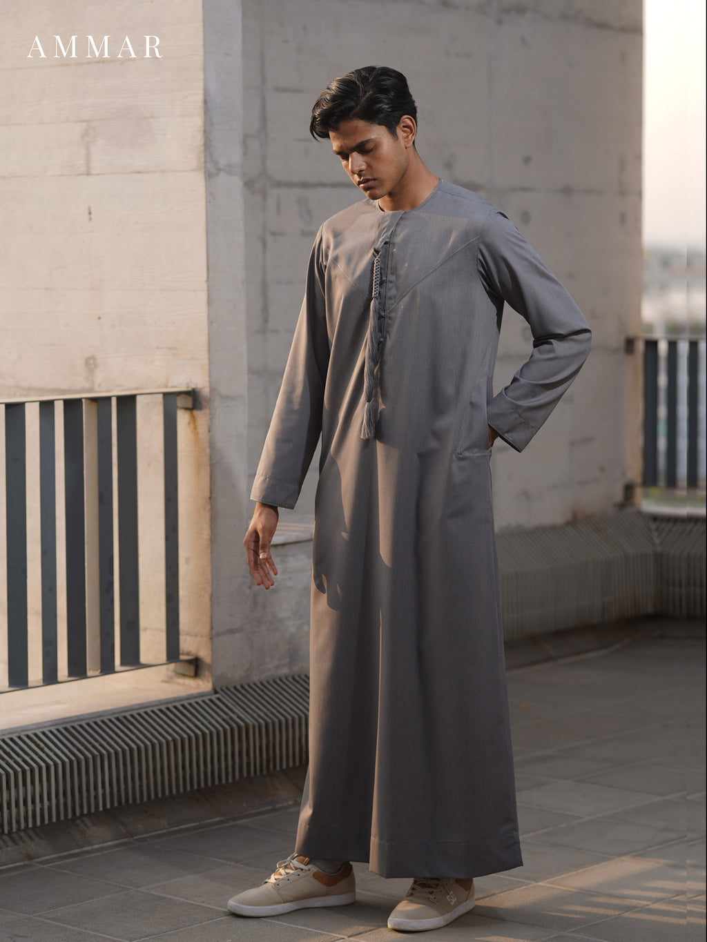 Slate Grey Kandura