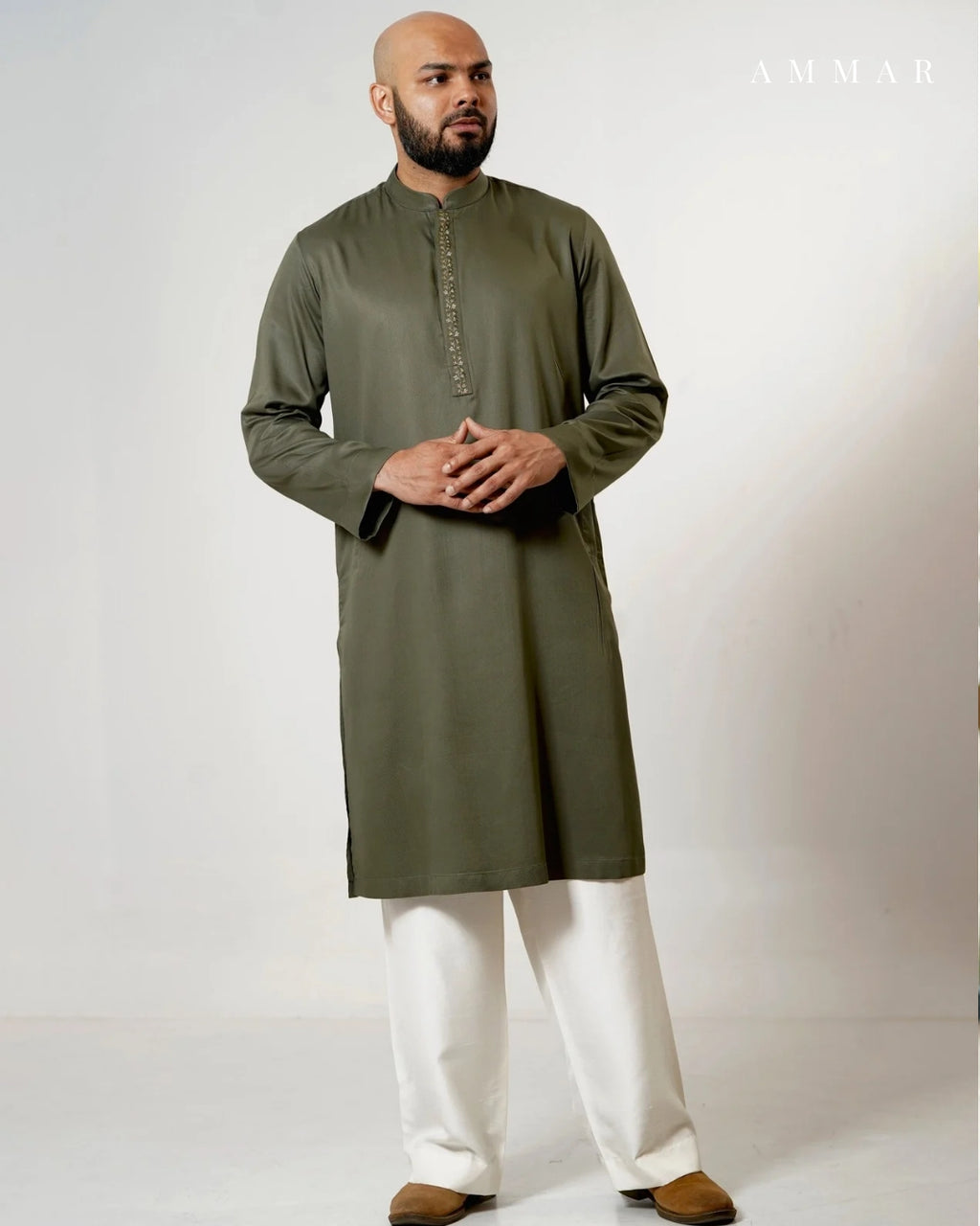 Sarfaraz Grey Panjabi