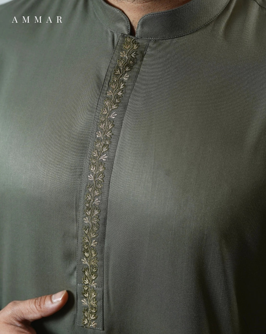 Sarfaraz Grey Panjabi