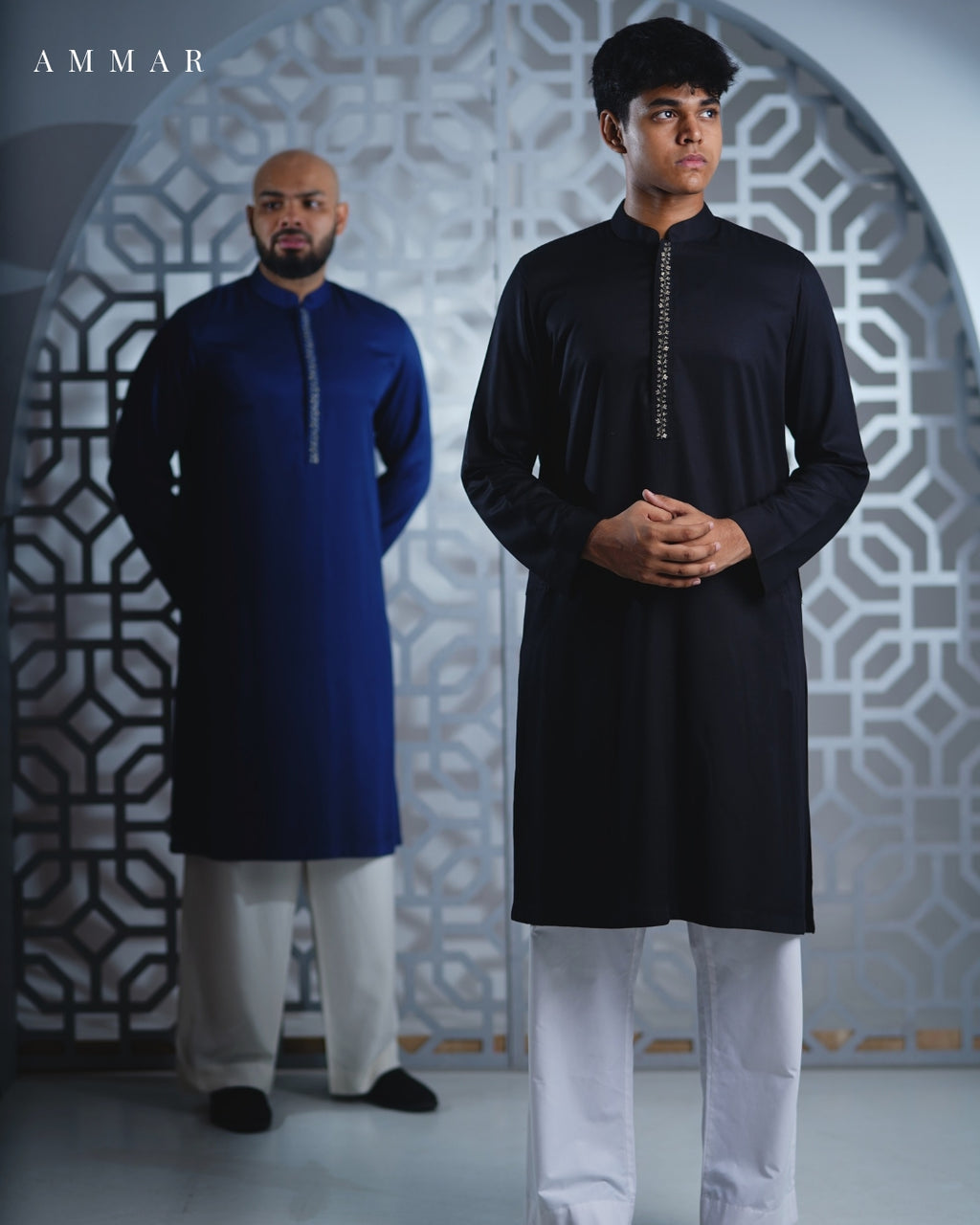 Sarafaraz Black Panjabi